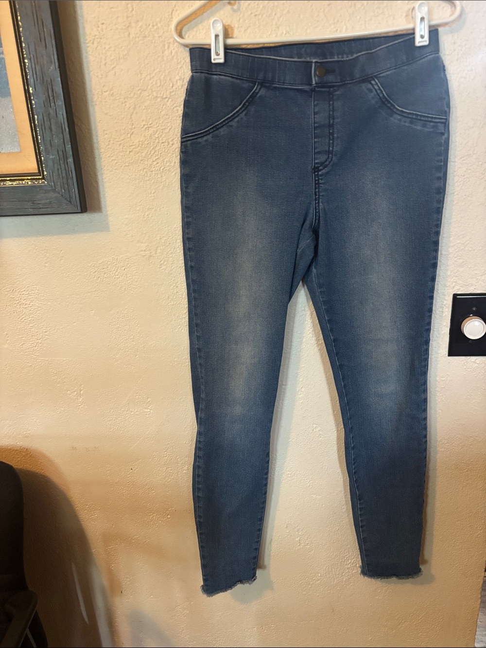No Boundaries Medium Blue Stretch Skinny Jeans,